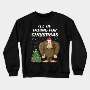 Bigfoot Christmas Crewneck Sweatshirt